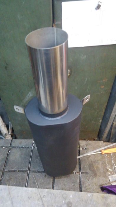 Глушитель универсальный прямоточный