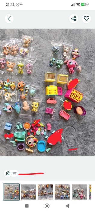 LPS little pet shop фігурки та аксесуари