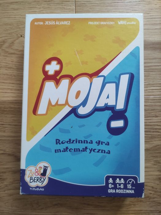 Matematyczna gra planszowa karciana Moja Muduko