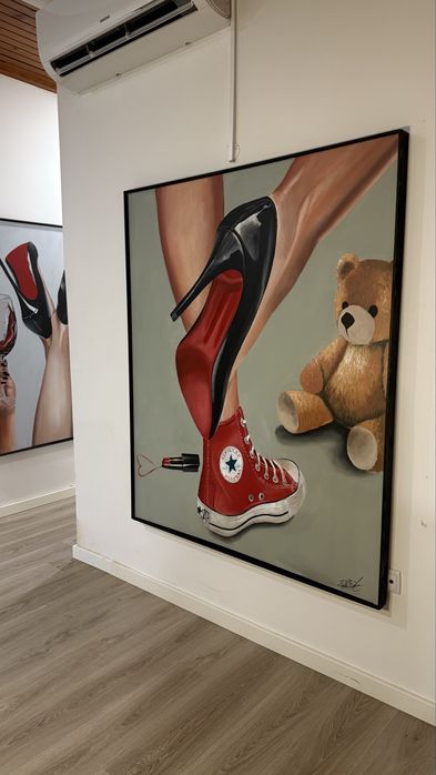 Pintura original artista Paulo Brito