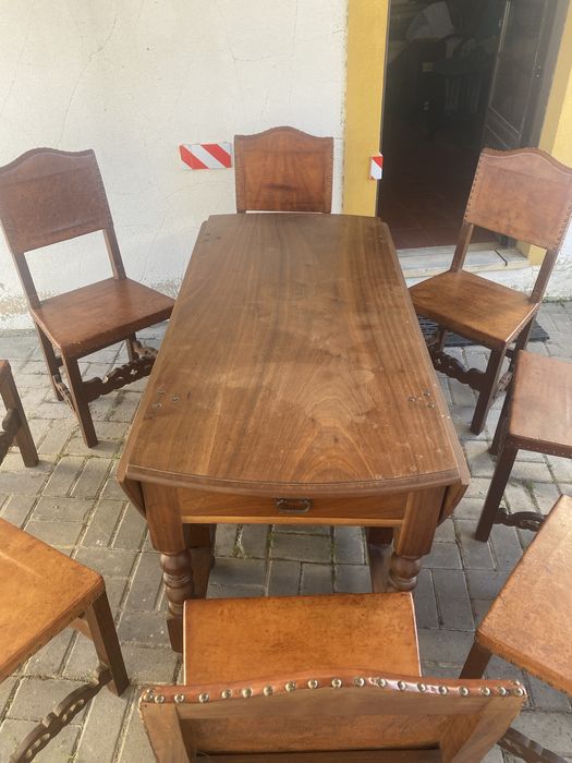 Mesa sala jantar com 8 cadeiras