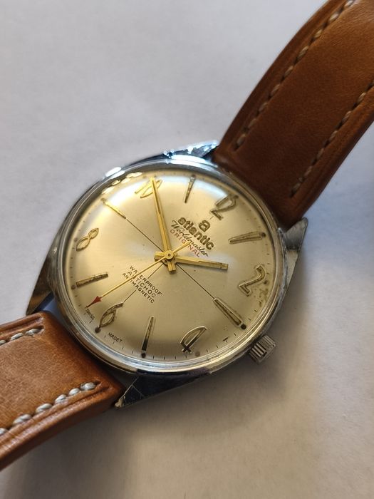 Szwajcarski Klasyk: Atlantic Worldmaster Original (Lata 70./80.) – Stan Oryginalny