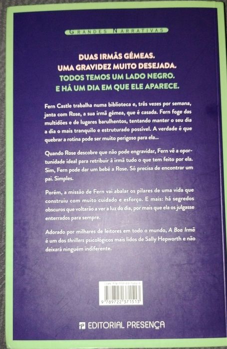 A Boa Irmã - Sally Hepworth (Thriller psicológico)