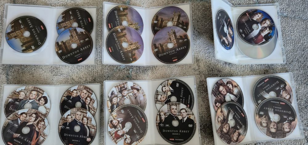 Downton Abbey – komplet 6 sezonów DVD