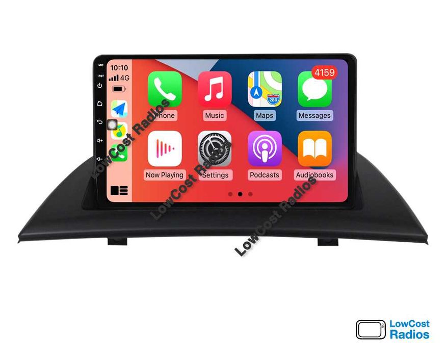 Auto Rádio ANDROID - BMW X3 [E83] (2004 a 2010) | 9'' GPS BT USB WIFI | CARPLAY • ANDROID AUTO