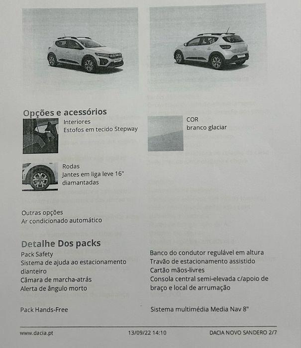 DACIA Sandero Stepway Eco-G 100 Bi-Fuel