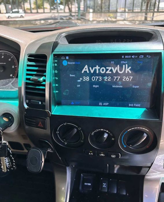 Магнітола PRADO 120 Toyota Lexus GX470 Лексус Прадо CarPlay Андроїд 16