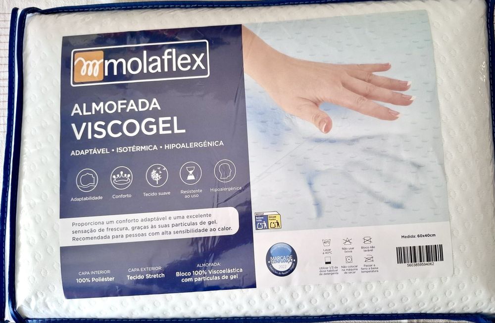 Pack 2 Almofadas Molaflex Viscogel