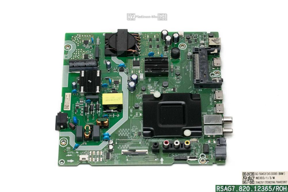rsag7.820.12365/roh mainboard tv led smart hisense 50a6bg