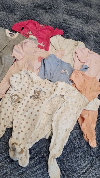 Duża paka ubrań dla dziewczynki rozm.62