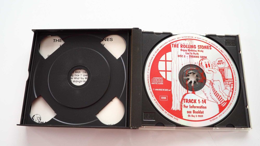 THE ROLLING STONES – Happy Birthday Nicky • Live In Perth 2×CD 