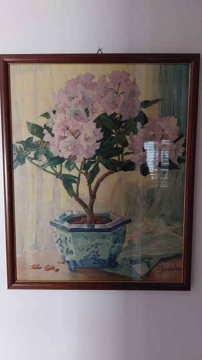 Pintura floral decorativa moderna (séc XX)