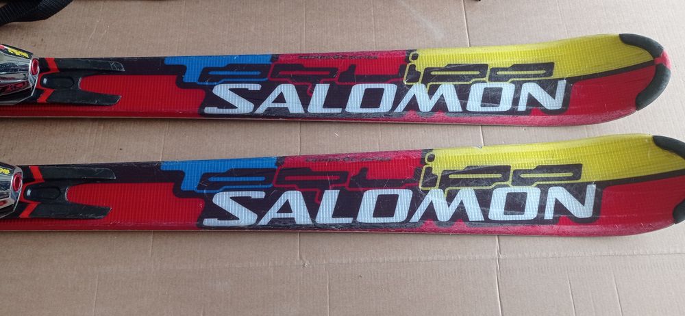 Narty Salomon 170 + pokrowiec i plecak na buty