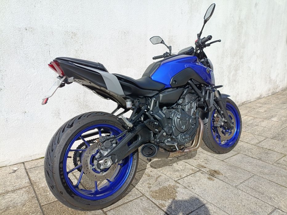 Yamaha MT-07 2021 Azul – Como Nova | 4.500 km | 55 Kw