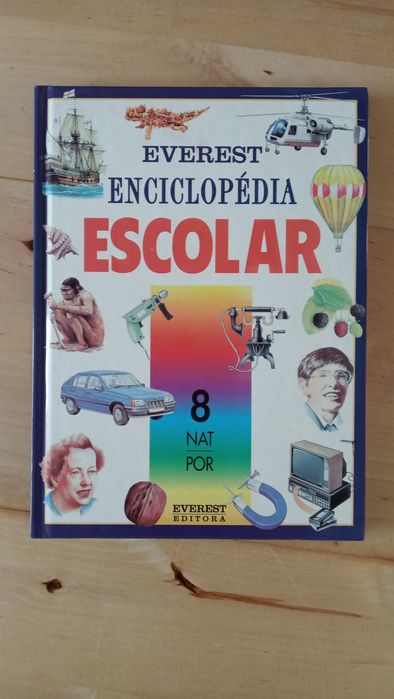 Livro Enciclopédia escolar everest