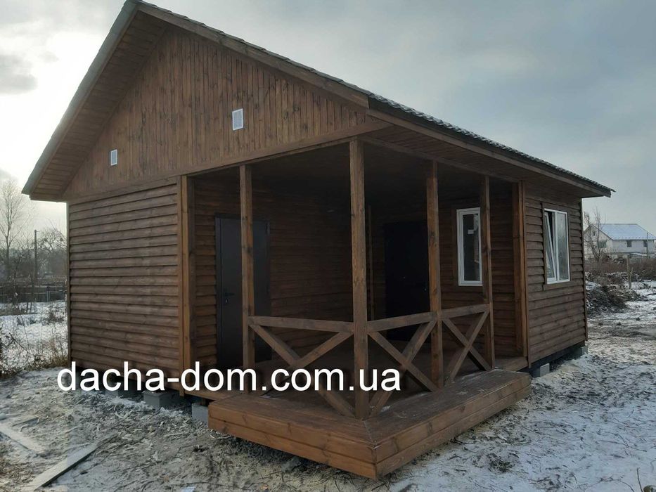 Дачні, каркасні модульні будинки