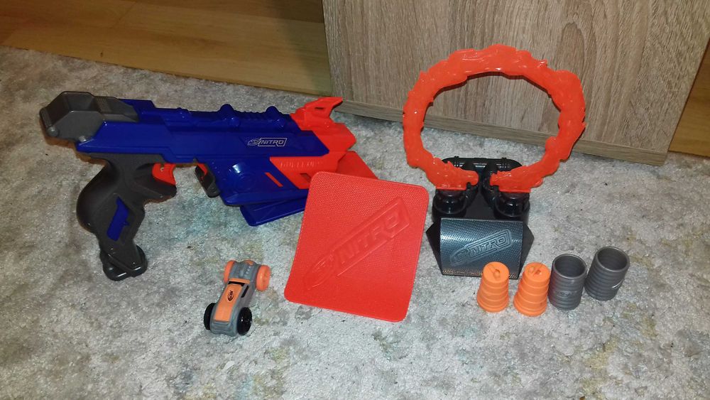 Nerf Nitro wyrzutnia dla autek