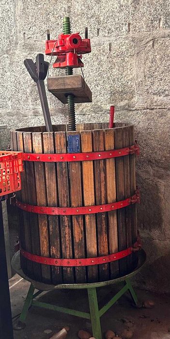 Prensa manual vinho