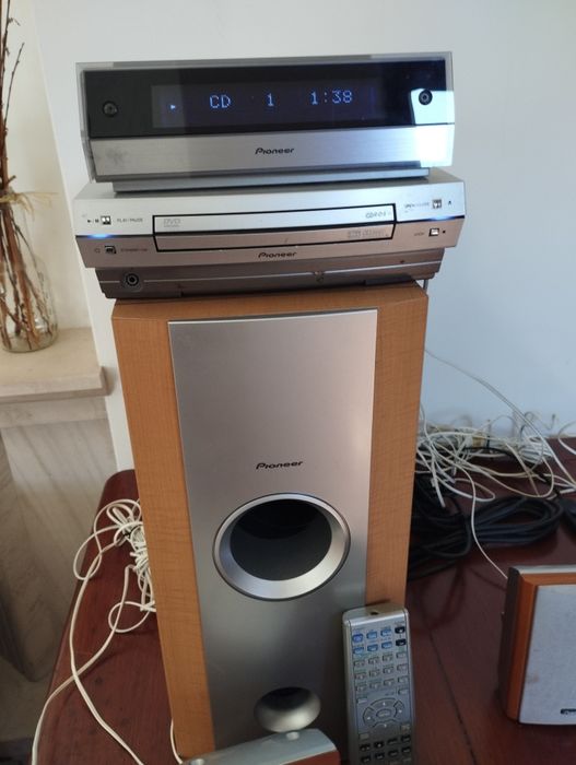 Sistema de som home cinema Pioneer