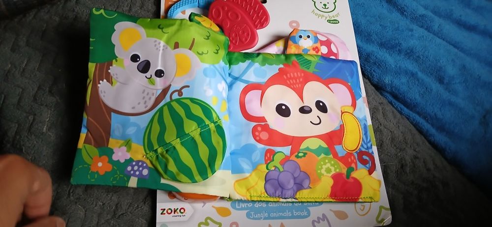Brinquedo livro bebé 3 meses
