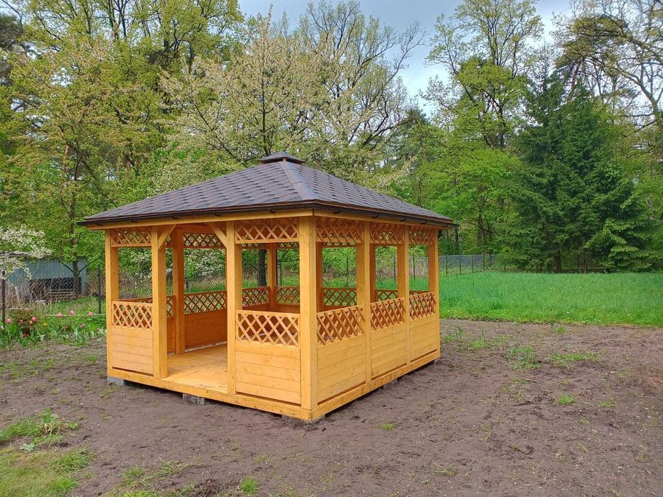Altana altanka ogrodowa drewniana "Nairobi" 4x4