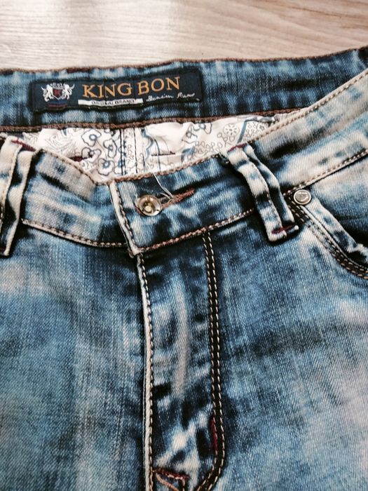 Spodenki męskie jeans