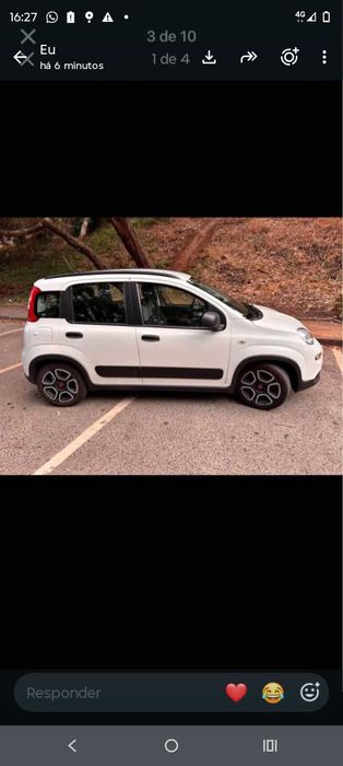 Vendo Fiat panda 2024 40 mil km híbrido