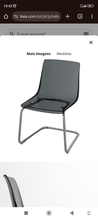 6 Cadeiras IKEA tobias