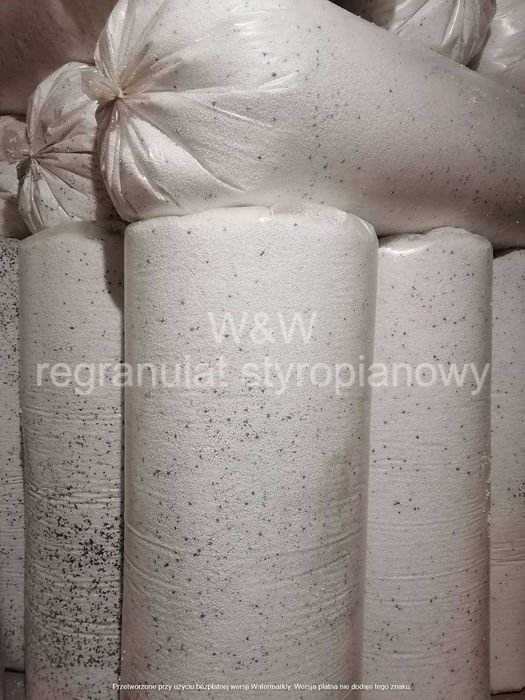 Płynny styropian granulat styropian regranulat styrobeton