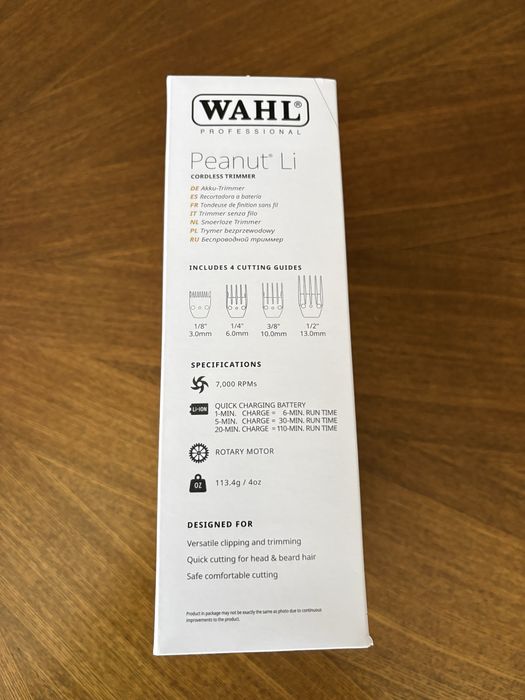 Wahl Professional Peanut Li - aparador de cabelo