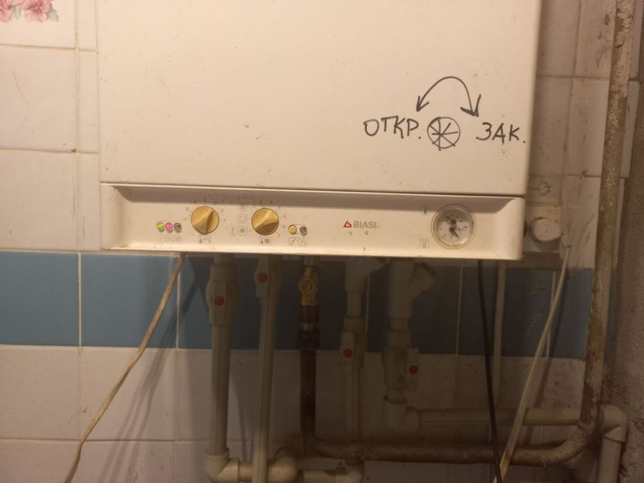 Котел Biasi.двохконтурный газовый настенный котел.
