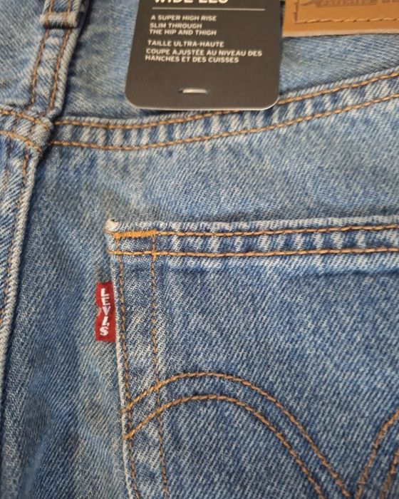 Nowe ribcage wide leg LEVIS