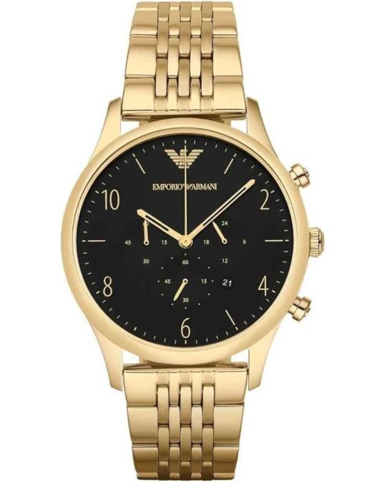 Zegarek Męski Emporio Armani AR1893 | Złoty | Full Set (Pudełko + Instrukcja)