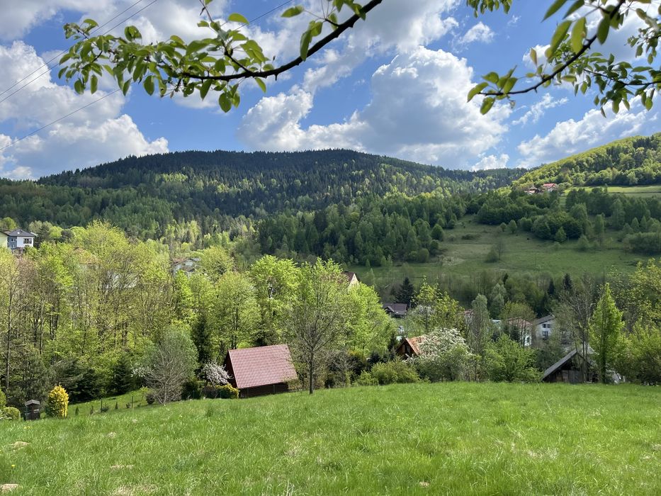 Działka Widokowa Budowlana Mutne Beskid Zywiecki