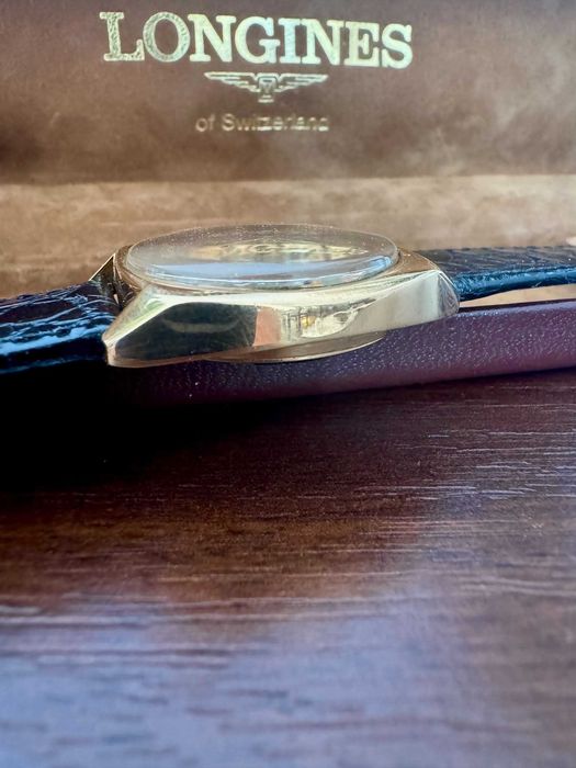 Piękny złoty (18k, 750) zegarek Longines Ultra-Chron