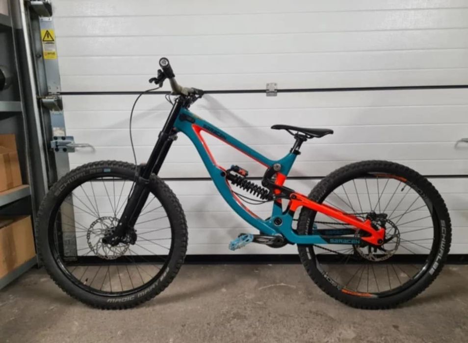 Rower górski Saracen myst pro full carbon DH, MTB