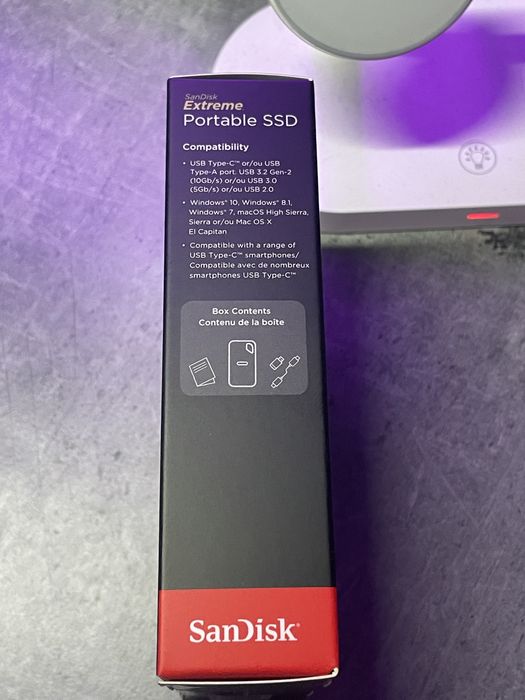 Dysk Sandisk Extreme Portable SSD 1TB
