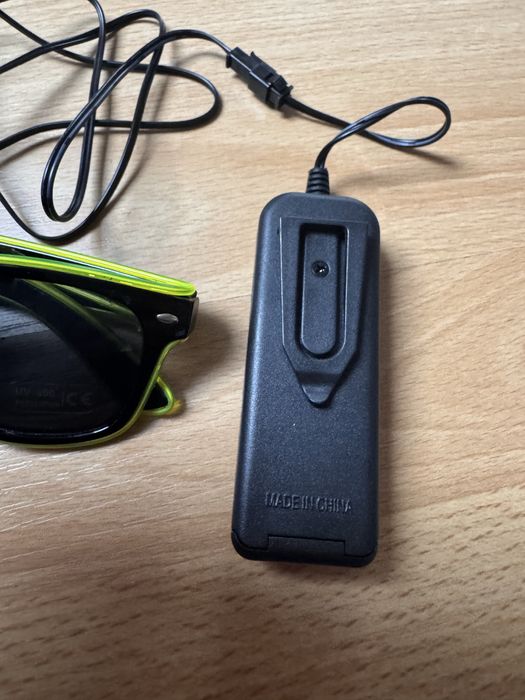 Świecące okulary LED