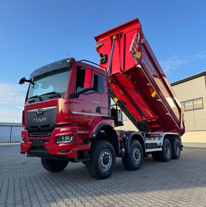 MAN TGS TG3 E6 41.470 / 8X8/ 2022 /  KH-KIPPER /  MANUAL