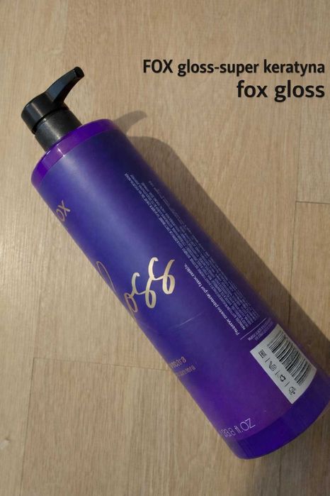 Keratyna FOX GLOSS 1L  Кeratinowe Prostowanie