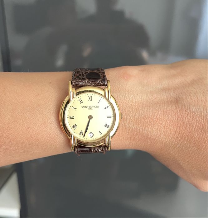 Relógio Saint Honoré Paris - dourado