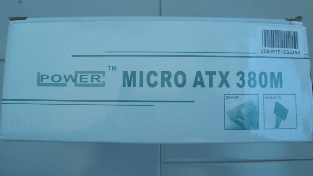 Fonte de Alimentação PSU LC Power 380W MicroATX - NOVA!