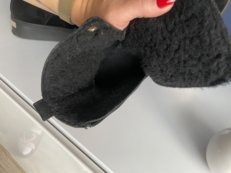 Botki buty ze skóry naturalnej