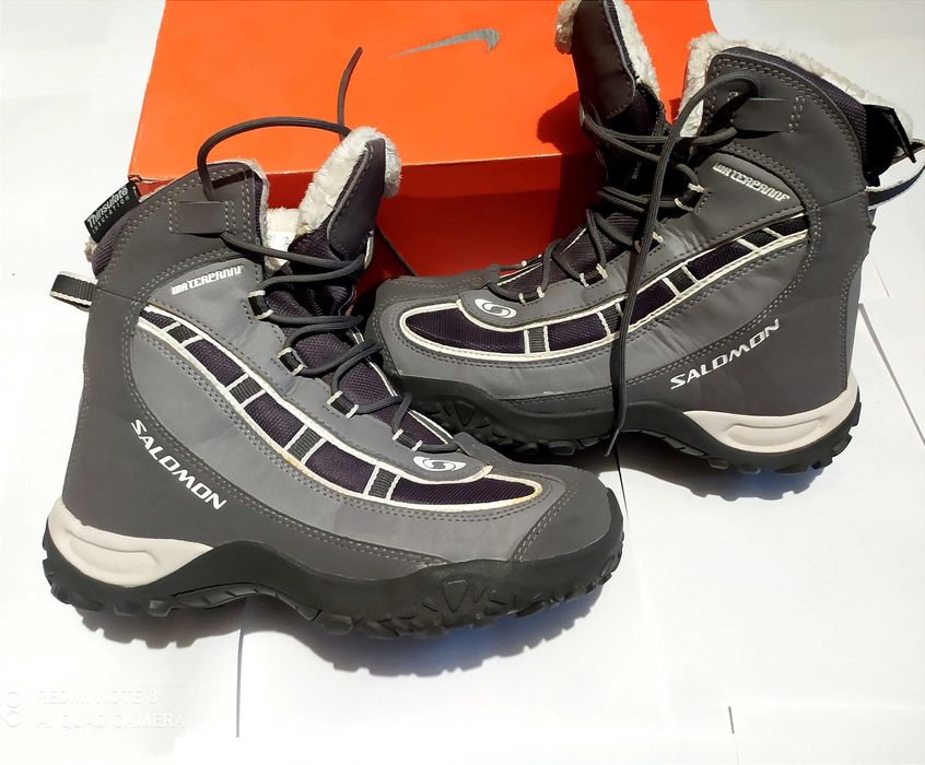 Трекинговые термо ботинки Salomon  wateproof (р 37,5)