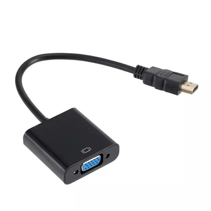 Adaptador Hdmi para Vga / inverso conversor suporte de áudio e energia
