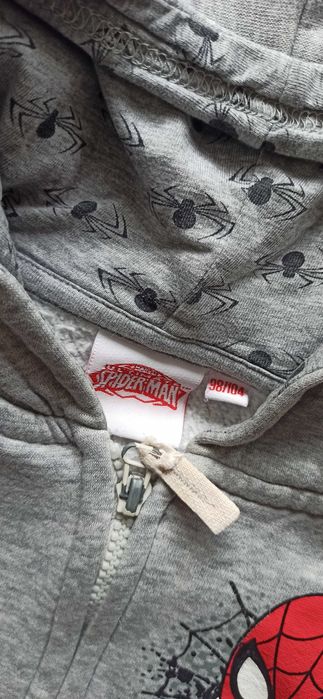 Bluza na suwak z kapturem