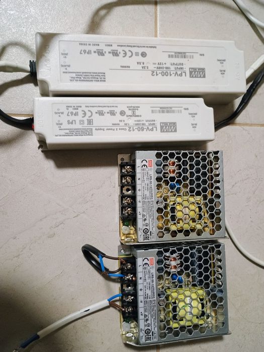 Блоки живлення для LED стрічки та інших приладів з 220 на 12 в