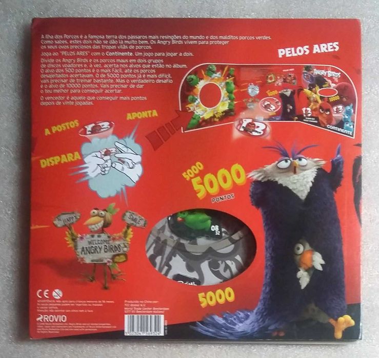 Caderneta Angry Birds Completa