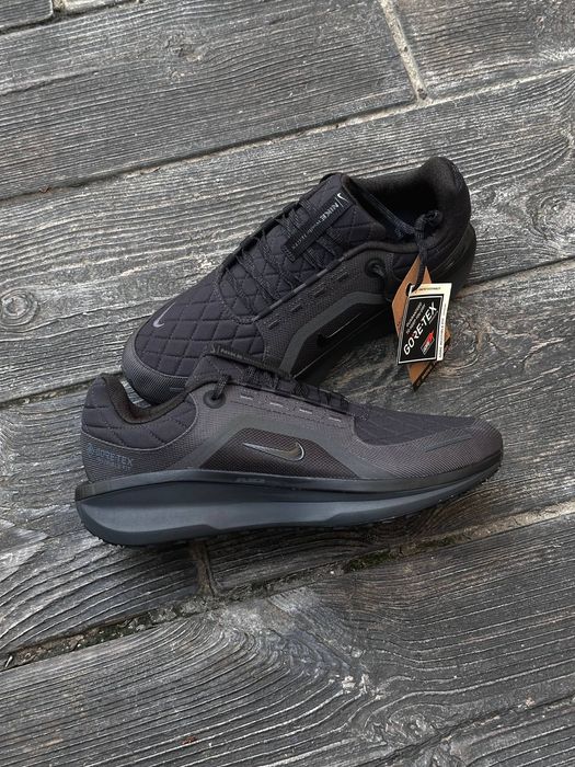 Кросівки осінні Nike Air Winflo 11 Gore-Tex Black premium | Кроссовки Найк чоловічі