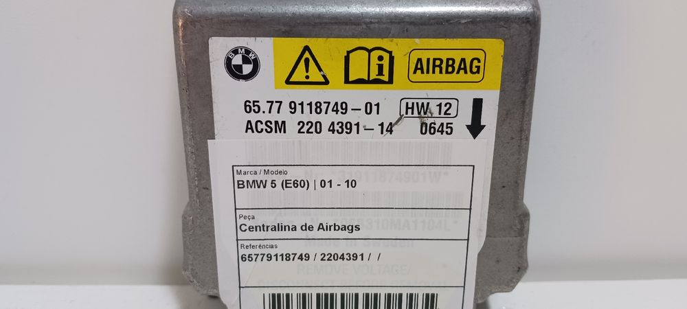Centralina airbag BMW 5 (E60)